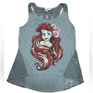 Disney The Little Mermaid Tank Juniors Size 11/13